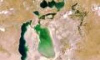 Aral Lake is shrinking rapidly