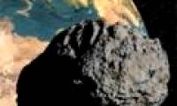 Asteroids fly over Earth