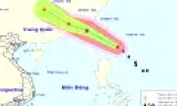 Bailu stormed against the East Sea, Ha Tinh - Quang Tri with heavy rain
