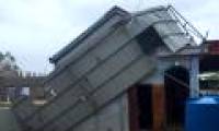 Beam of photos: The wild scenery where the storm No. 10 swept through