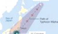 Big storm swept across Japan, 17 people died