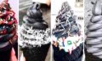 Black ice cream: Is it safe to eat a coal dish?
