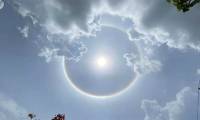 Bunches of halo images appear beautiful in many Southeast provinces