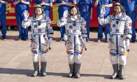 China sends 3 astronauts to new space station