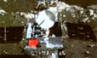 China's moon self-propelled car crashed