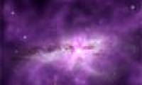 Clash between two galaxies