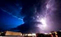 Close up of 'shocking' storms