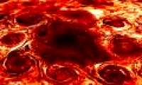 Close up of the horrifying tornado on Jupiter