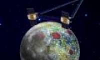 Couple of spacecraft studying the moon