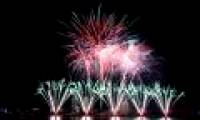 Da Nang glows brightly in the fireworks night