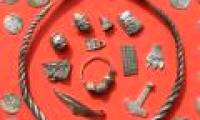 Dig the treasure containing Thor's thunder hammer