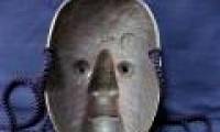 Discovered a rare twelfth century mask in Russia