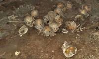 Discovered 'skull altar' more than 1,000 years old in a cave in Mexico