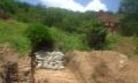 Discovered two ancient walls in the underground in Binh Thuan
