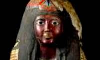 Dispute the yellow mask of the 3,200-year mummy