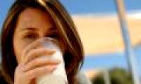 Drinking milk keeps the waist