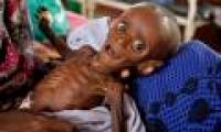 Drought in Africa: 7-month-old babies weigh as much as babies