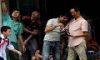 Earthquake in Hanoi, high-rise apartment shaking