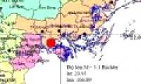 Earthquake in Quang Ninh province