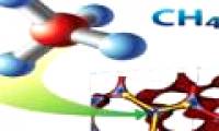 Find materials that 'hold' methane gas
