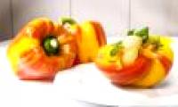 For the first time successfully bred striped bell peppers