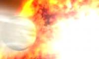 For the first time witnessed a star destroying the planet