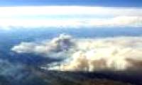 Forest fire and ozone pollution