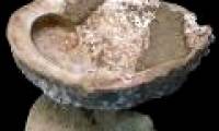Found a 100,000-year-old paint bowl in an old cave
