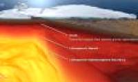 GOCE satellite reveals surface structure under the Antarctic ice cover