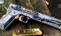 Gold-plated pistols designed specifically for Trump