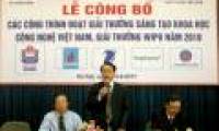 Hanoi launched the 2011 Science and Technology Innovation Award