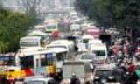Having a mental problem because of traffic jams