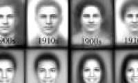 How has the photo of the student record changed over the last 100 years?