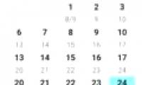 How to calculate lunar calendar month
