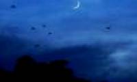 How to determine the direction by the Moon