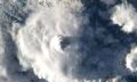 Huge cloud pillars reaching the universe