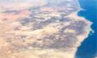 Huge dust over the sea