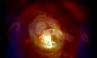 Huge heat destroys the process of forming galaxies in the universe