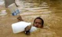 Hundreds of people died and went missing because of the storm in the Philippines