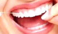 If you want to have beautiful teeth, don't floss your teeth with teeth