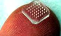 Inject the vaccine with a patch