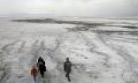 Iran's largest lake is turning into ... salt