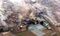 Japan suffers from a strong earthquake
