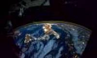 Japanese female traveler captures the Earth at night