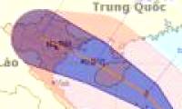 Jebi stormed into the Gulf of Tonkin