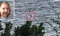 Loch Ness monster monster objects head up on the lake