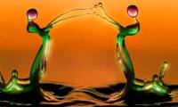 Looking at these stunning photos of water droplets, it's like viewing sculptures.