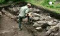 Many ancient thousands of years old stone artifacts were found in North Iran cemetery