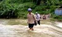 Many people died from flooding in the North