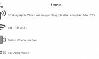 Meaning of icons on Apple Watch
